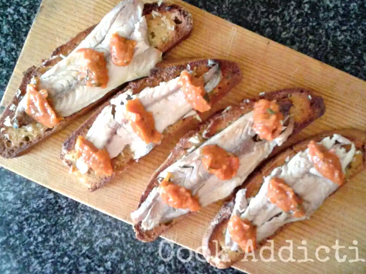 Bruschetta de carapau