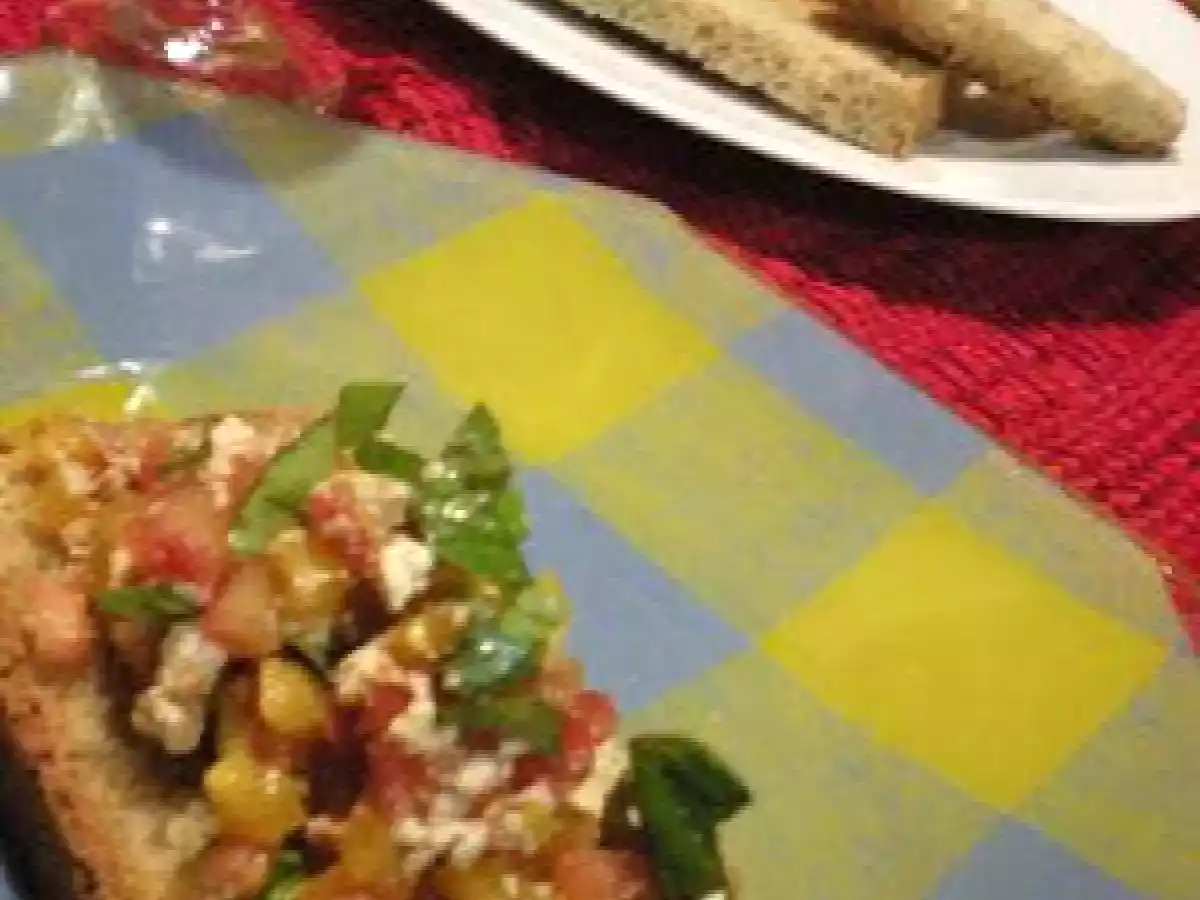 BRUSCHETTA DE TOFU