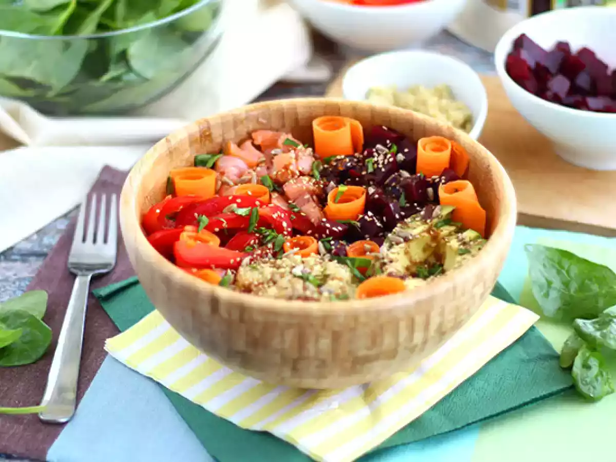 Buddha bowl com salmão - foto 2