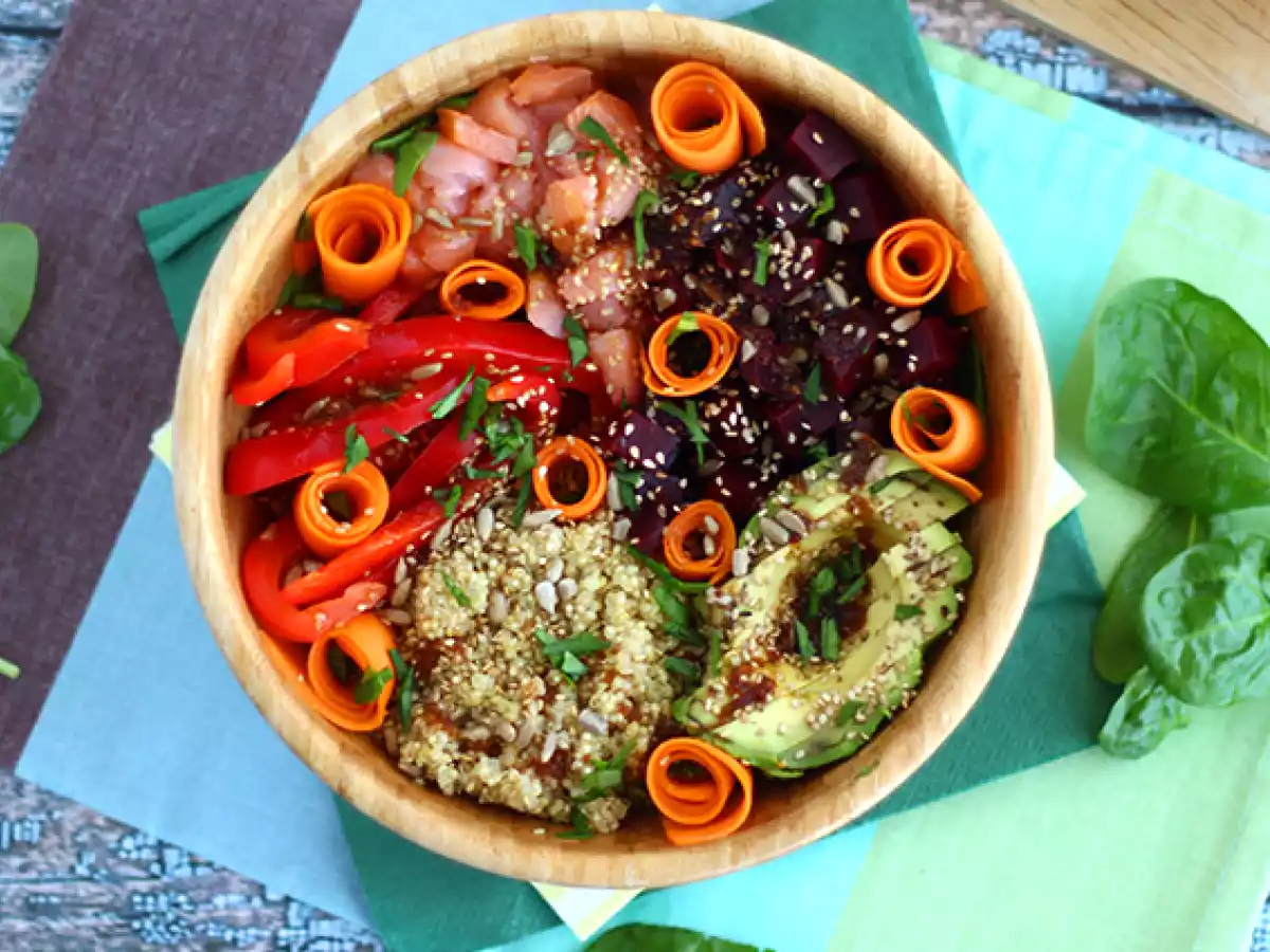 Buddha bowl com salmão - foto 3