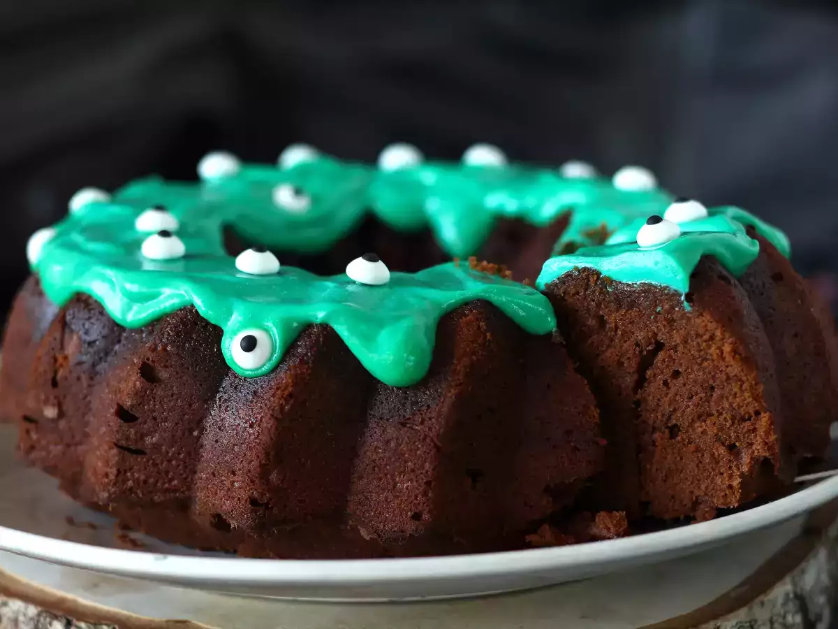 Bundt cake de Halloween - foto 3