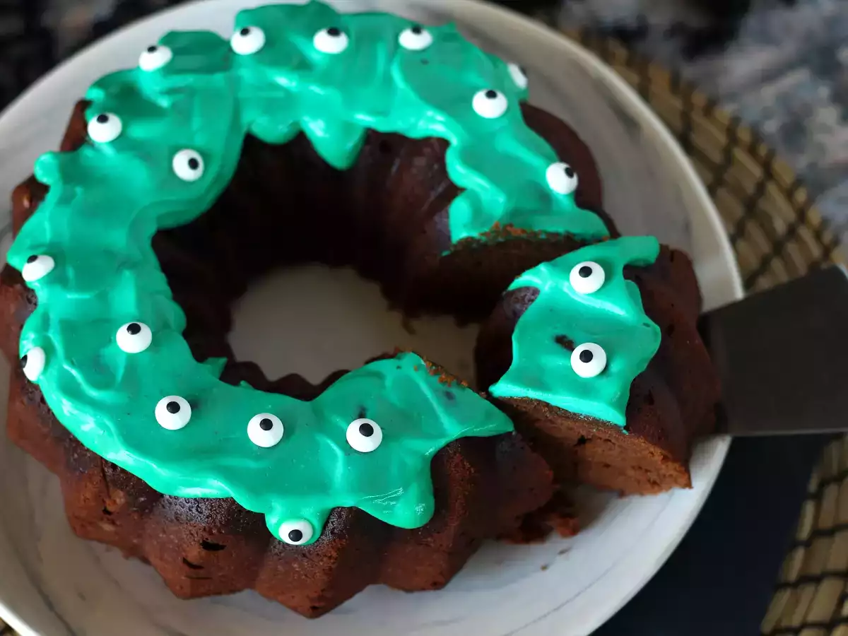 Bundt cake de Halloween - foto 5