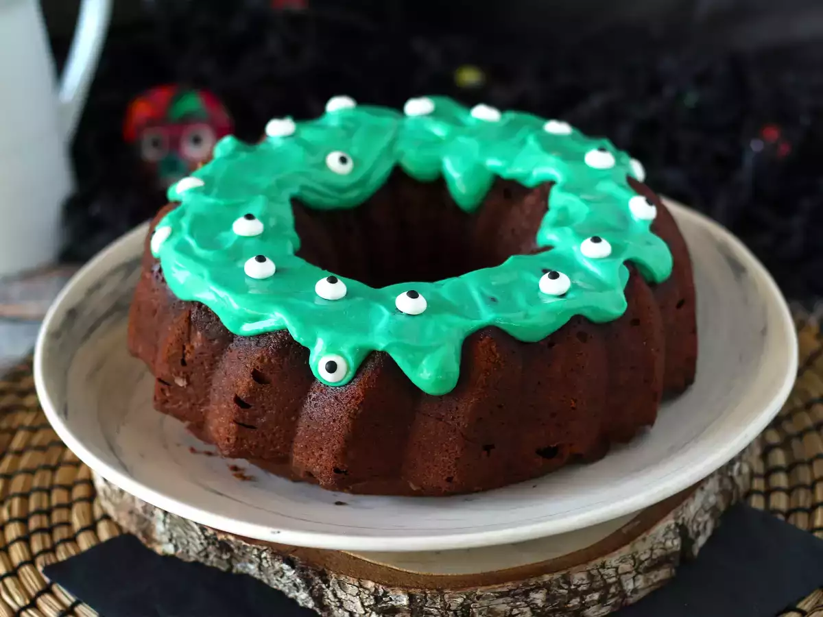 Bundt cake de Halloween - foto 6