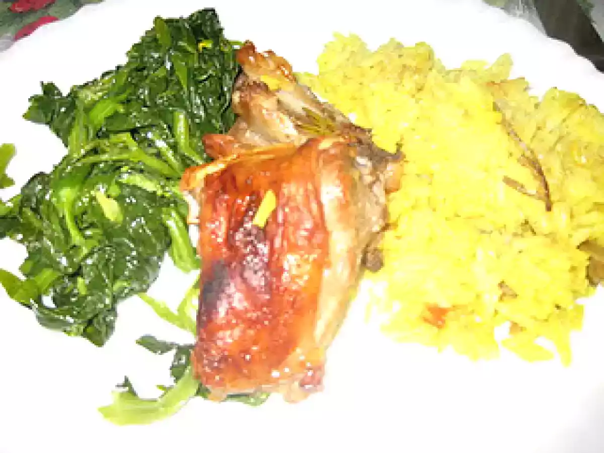 Cabrito assado com arroz de forno - foto 2