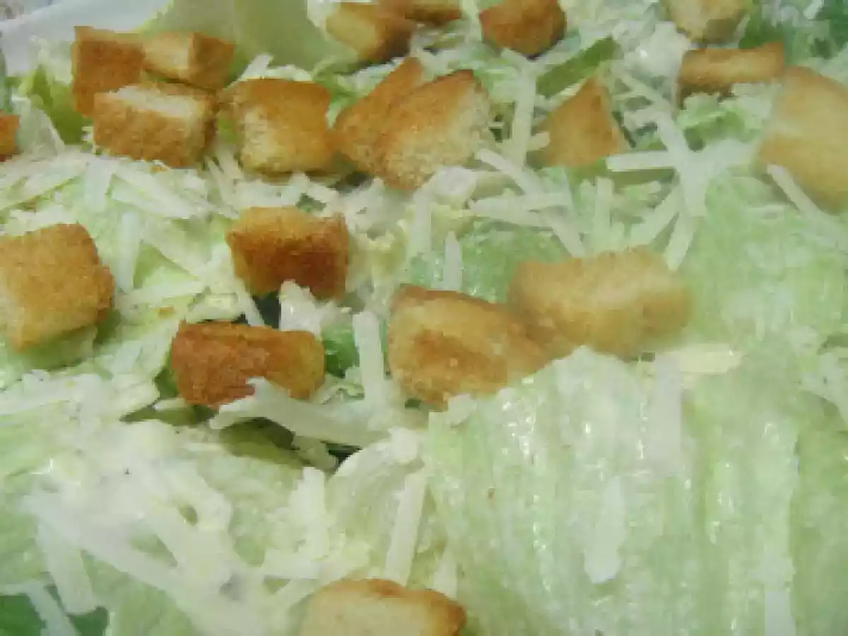 CAESAR SALAD (Molho igual ao do Outback)