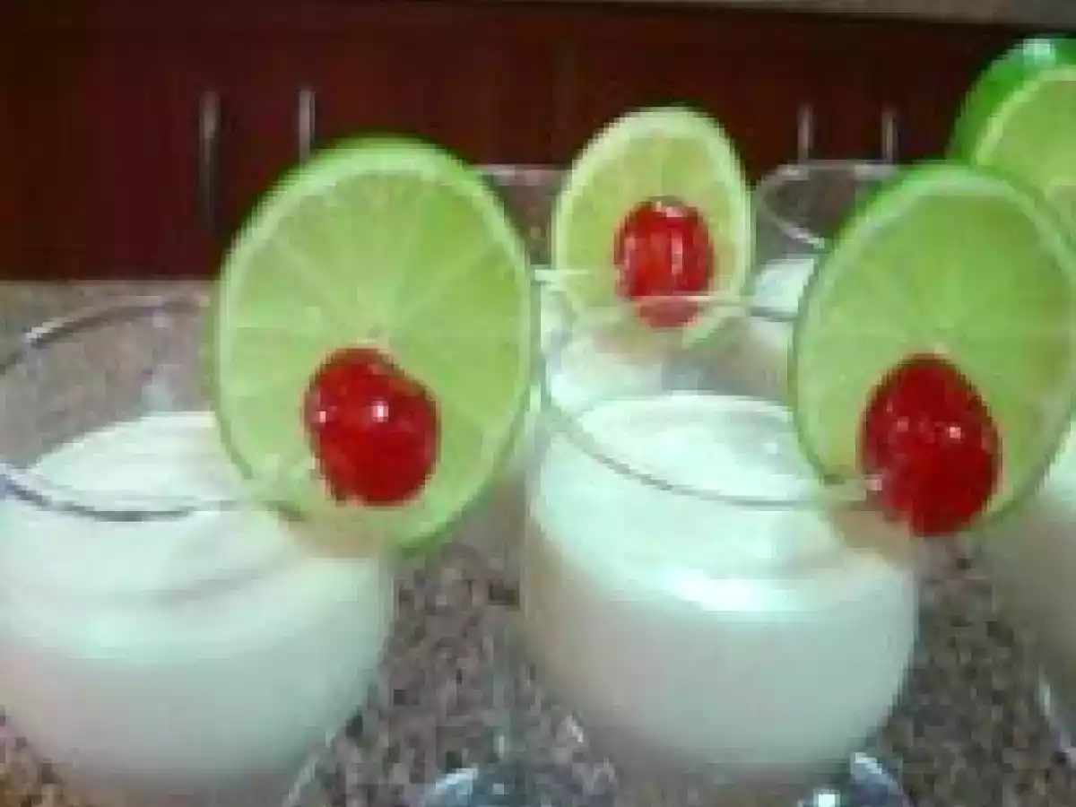 Caipirinha de leite condensado