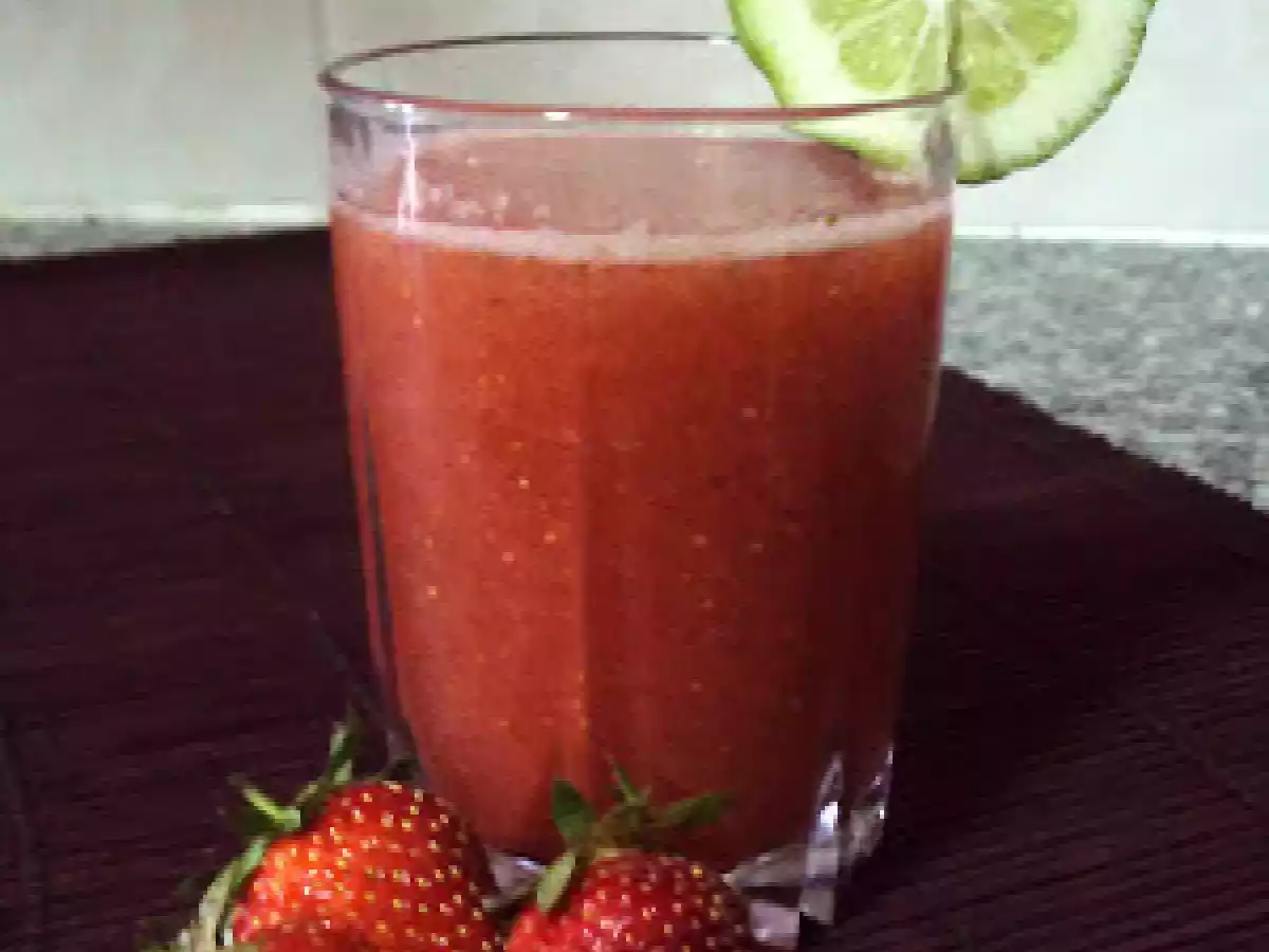 Caipiroska de Morango