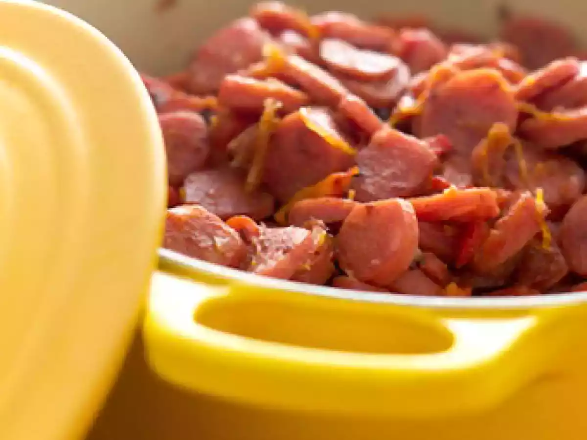 Calabresa com pimentão queimado e cebola caramelada