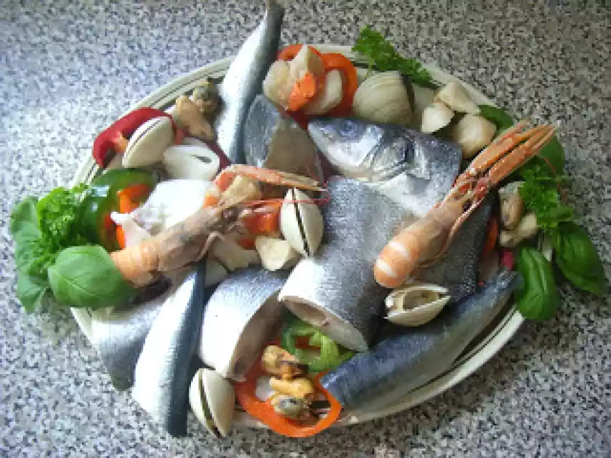 Caldeirada de peixe.