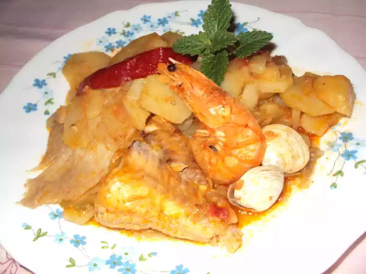 Caldeirada de Peixe e Marisco