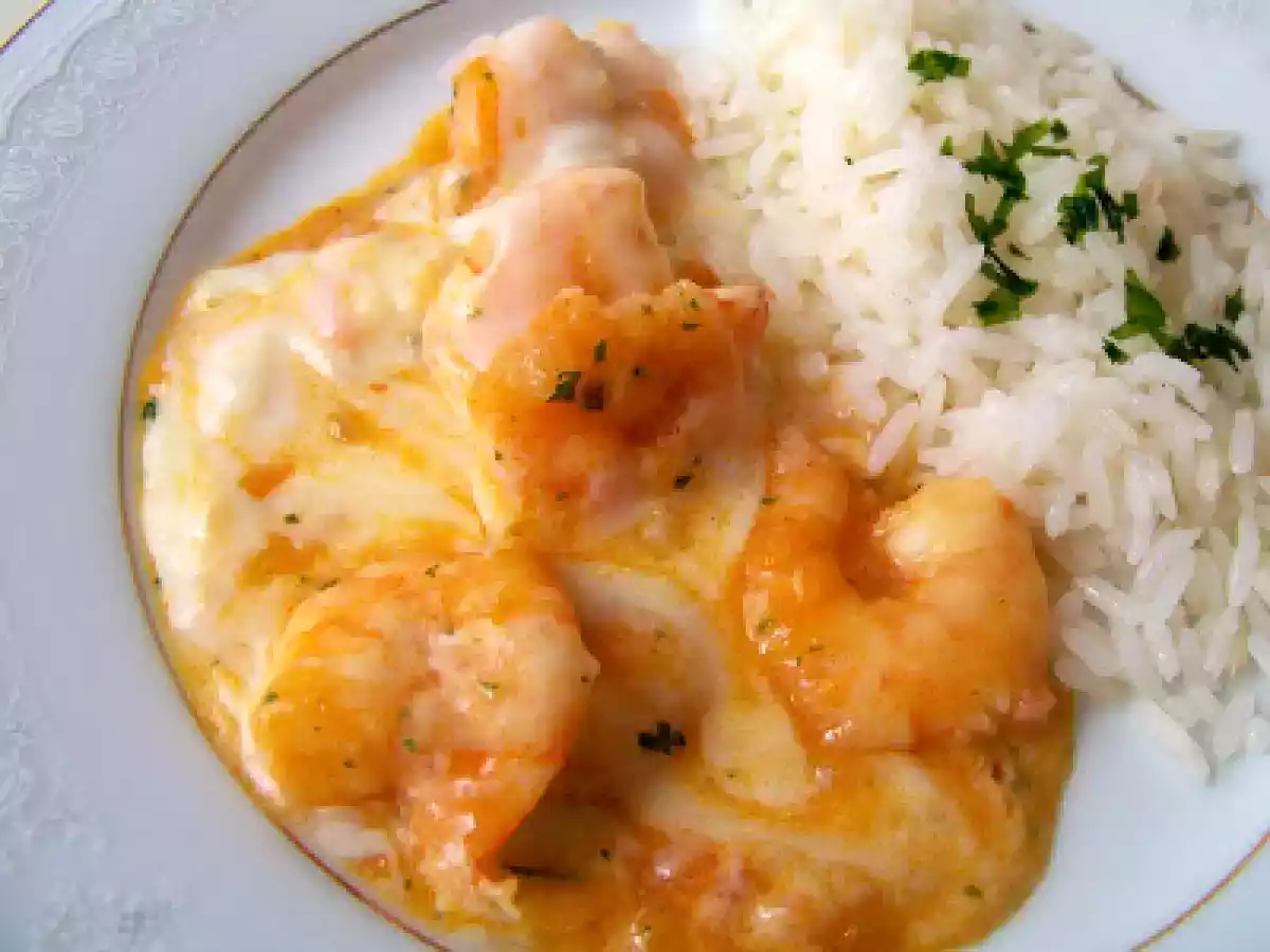 Camarão com Catupiry