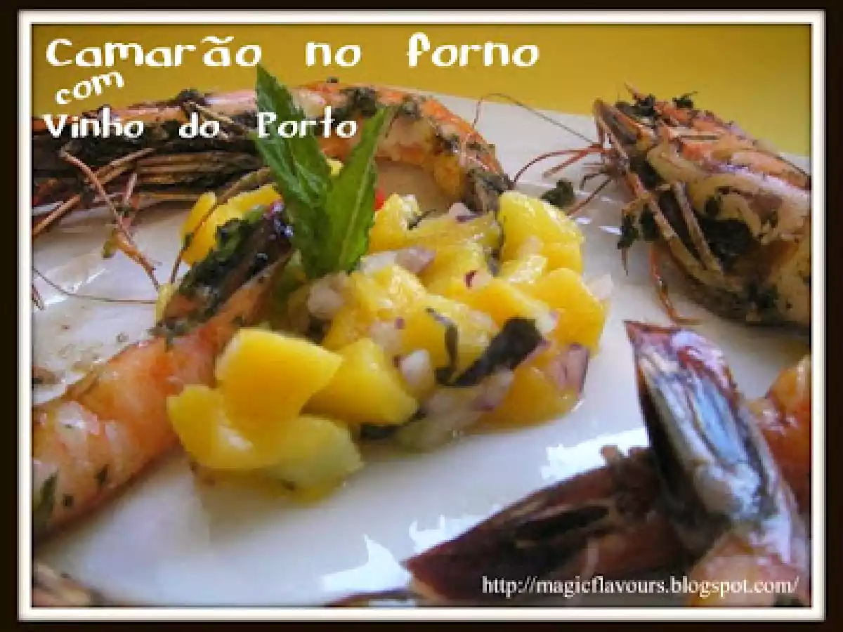 Camarão no forno com Vinho do Porto - foto 3