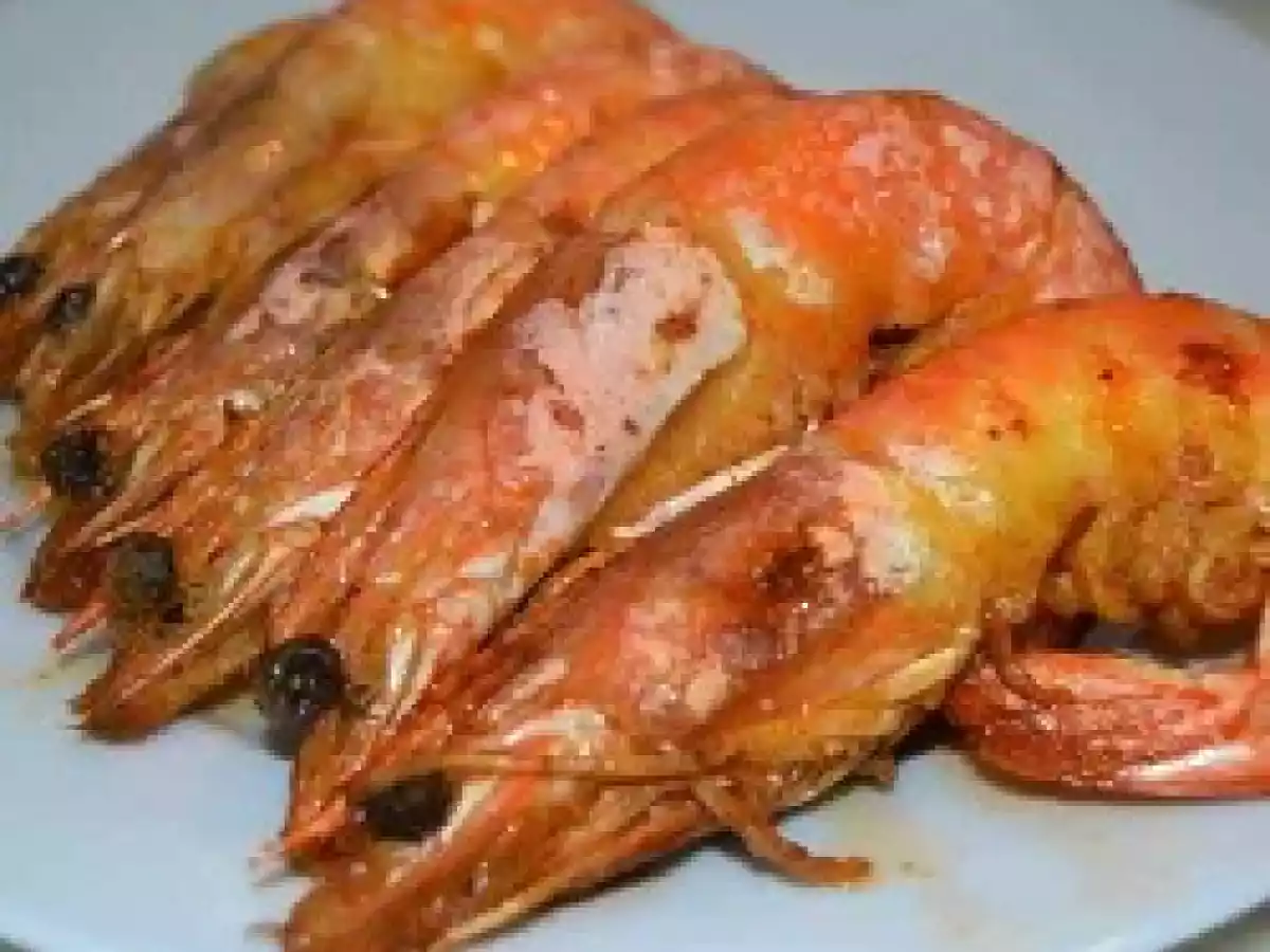 Camarões Fritos com cerveja