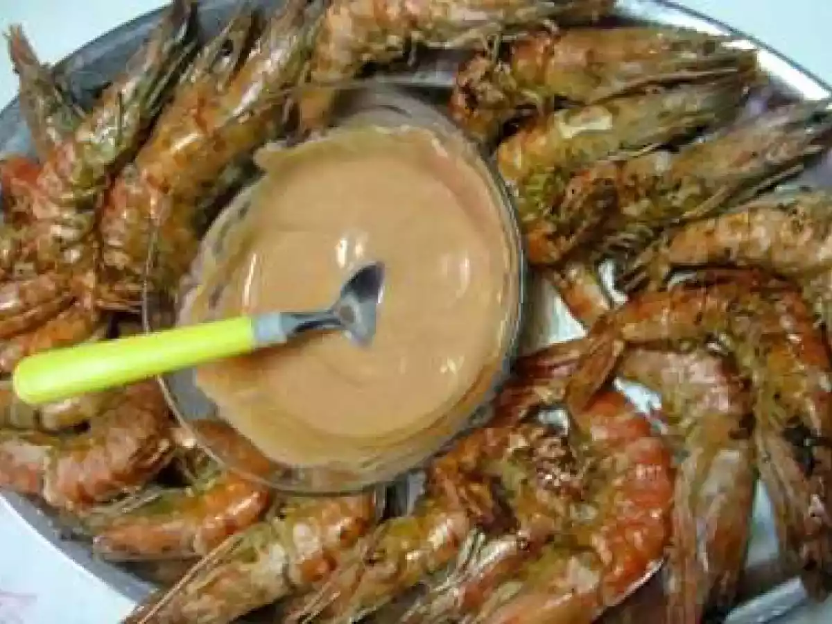 Camarões grelhados com molho picante - foto 2