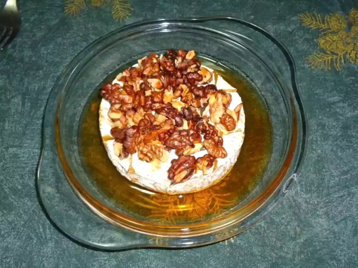 Camembert com nozes e mel - foto 3