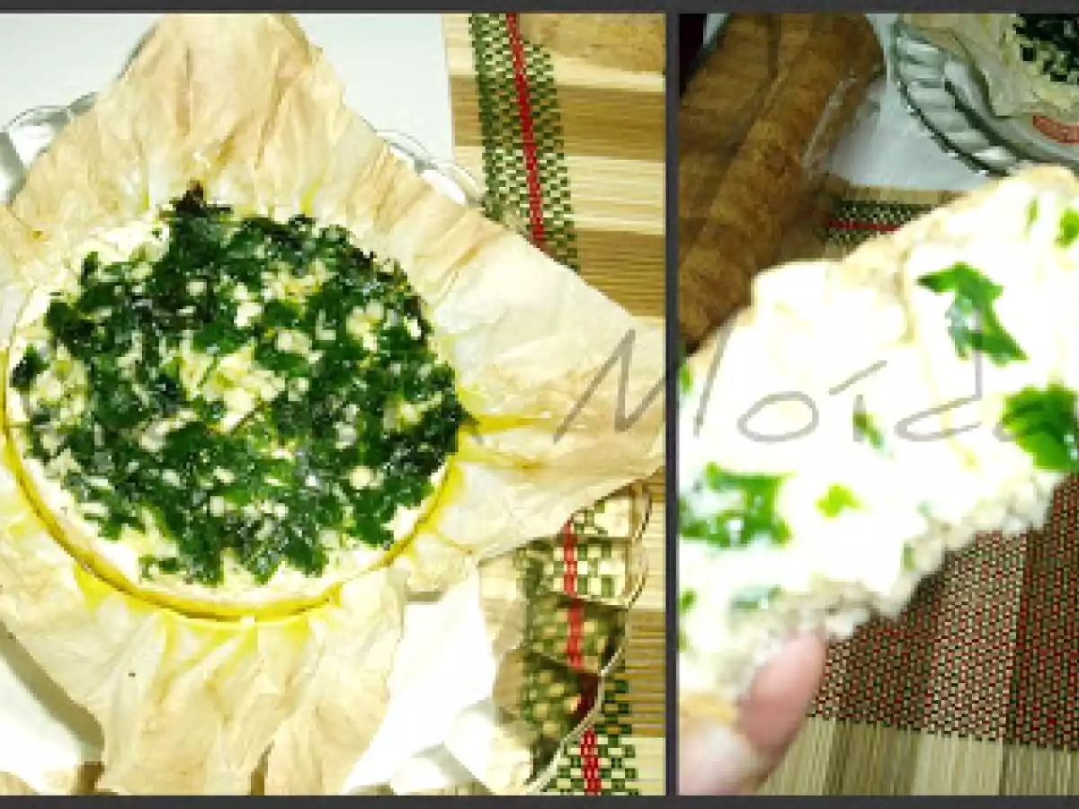 Camembert gratinado
