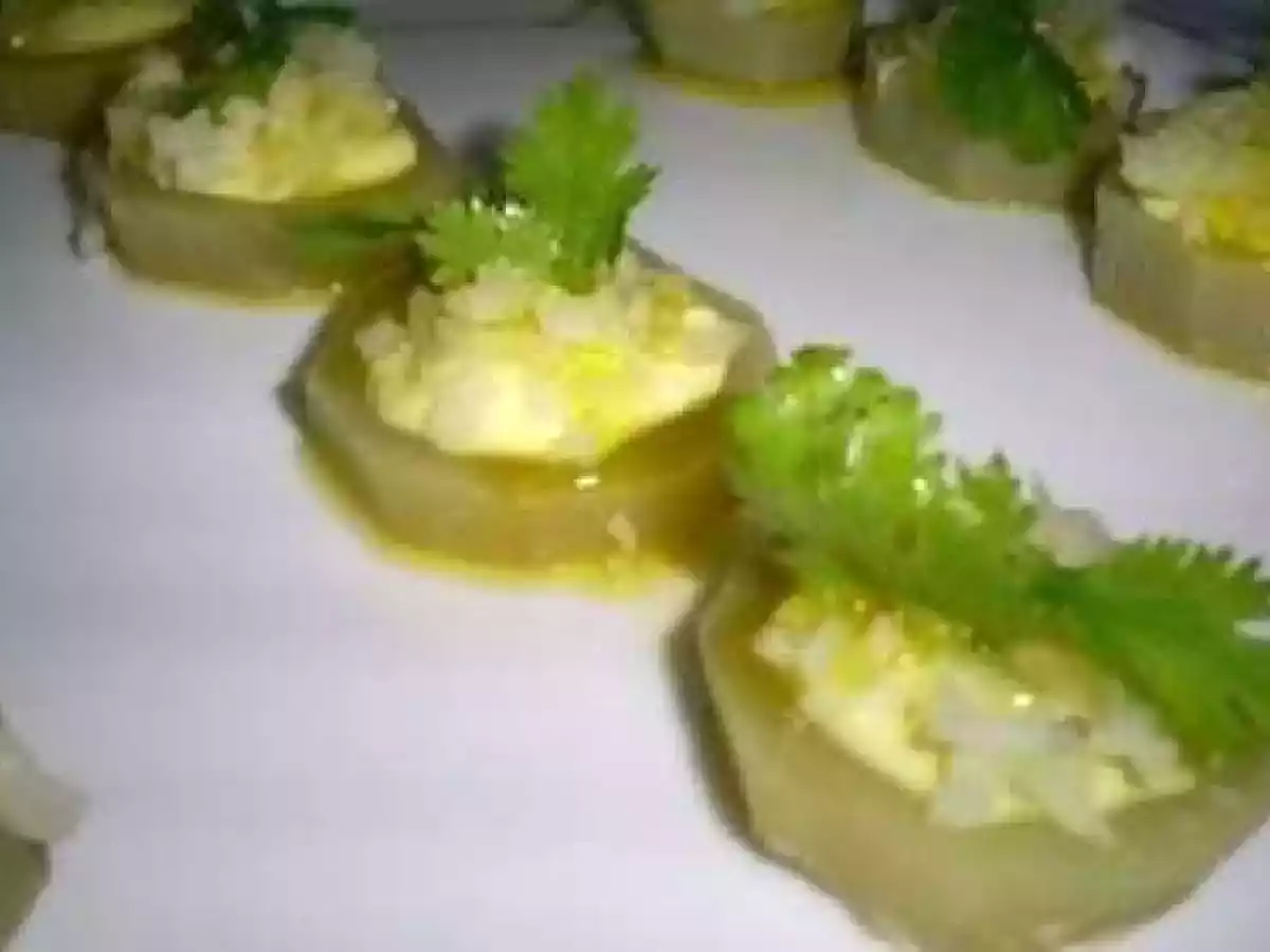 Canapé de batata Doce Tia ionca