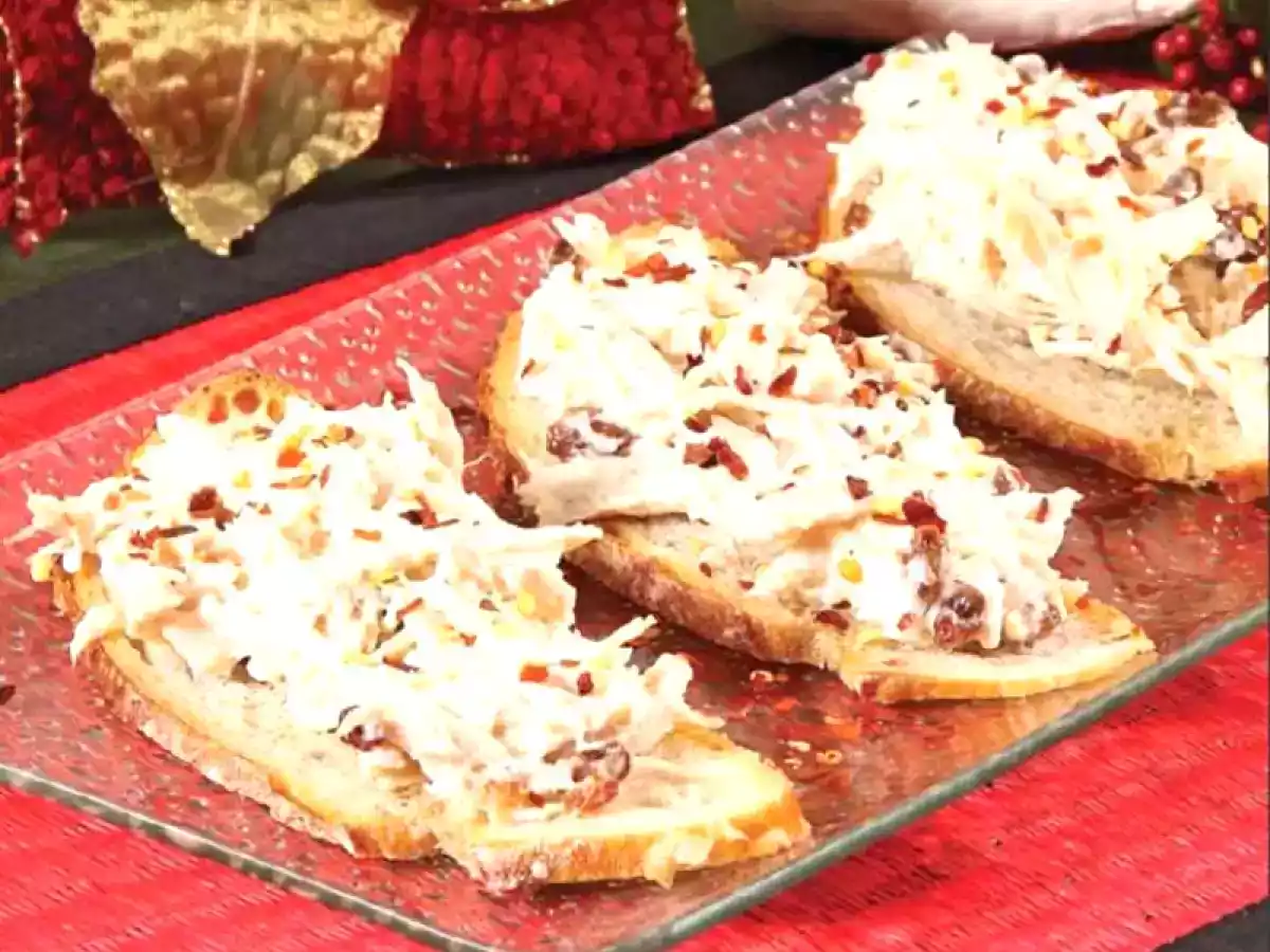 Canapé de Salpicão
