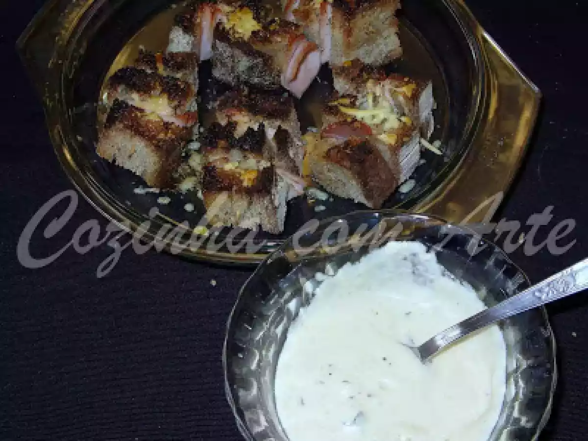 Canapés de creme de queijo - foto 2