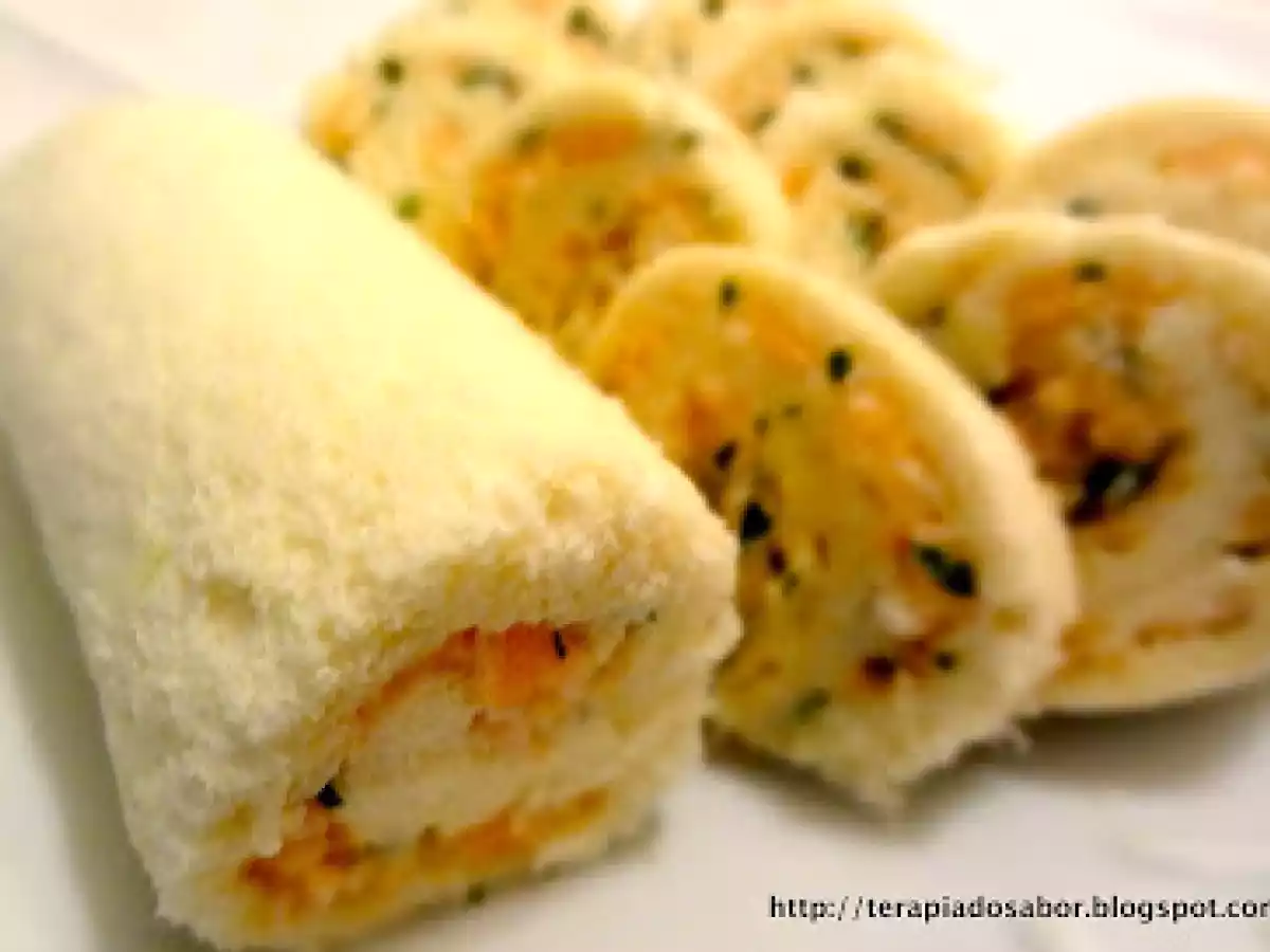 Canapés de Salmão Defumado com Cream Cheese - foto 2