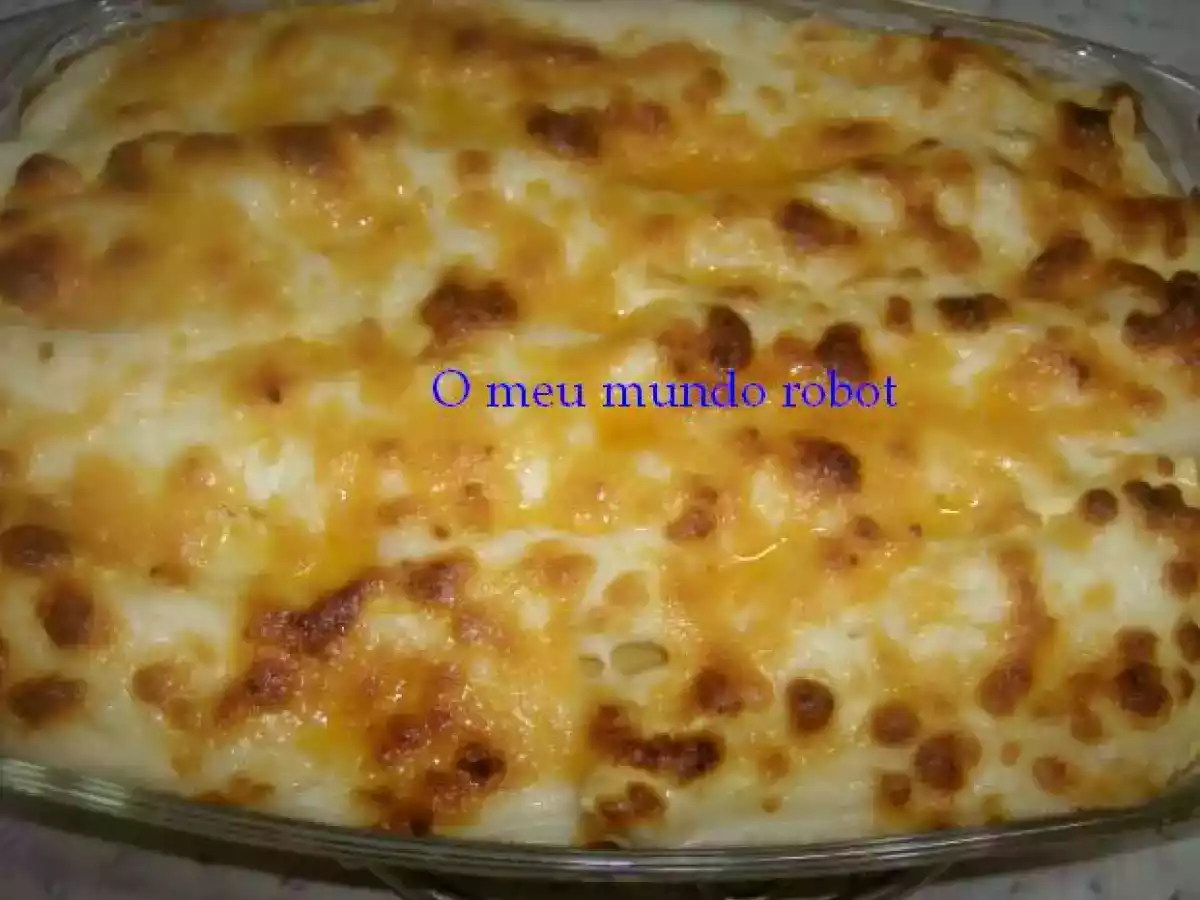Canellonis de queijo e fiambre com béchamel - foto 3