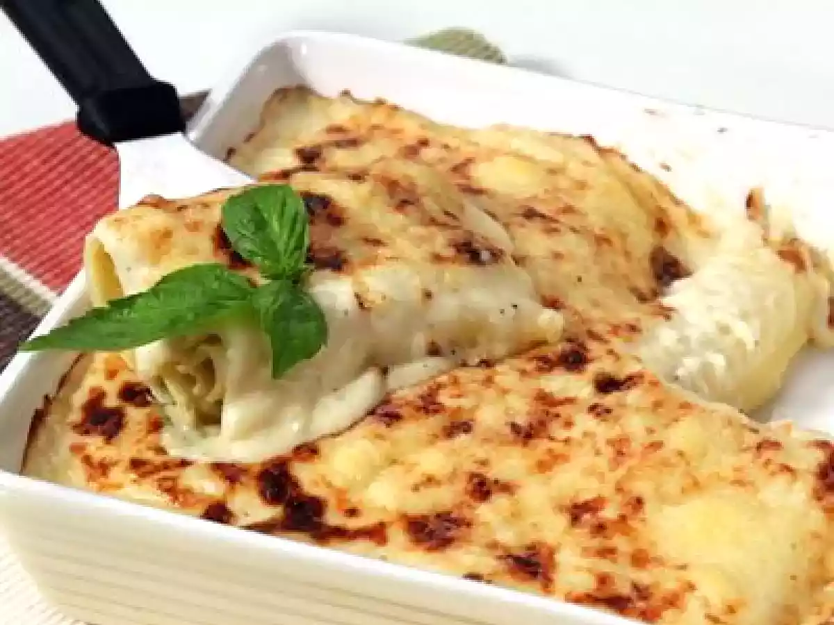 Canelones de Bacalhau