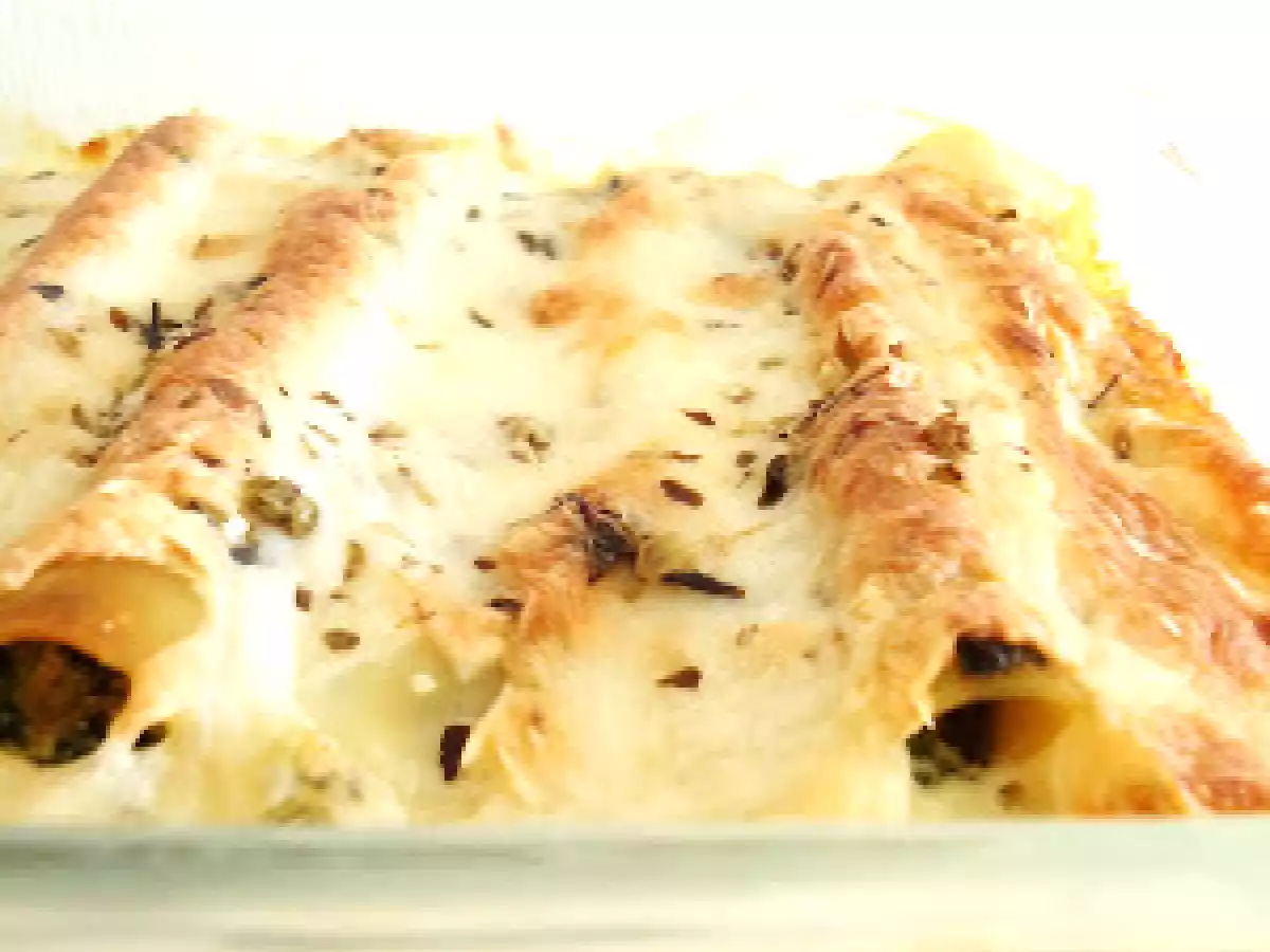 Canelones de Salmão, Requeijão e Espinafres - foto 2