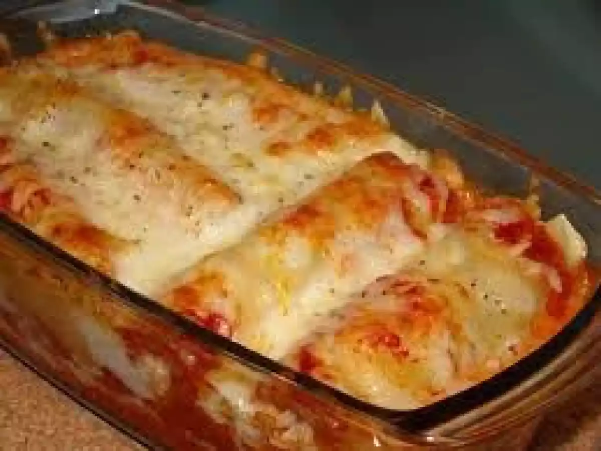 Canelones Recheados com Salmão