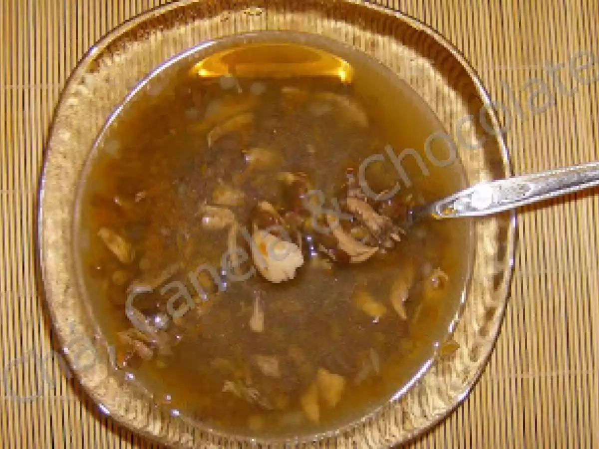 Canja de Lentilhas e Cardamomo