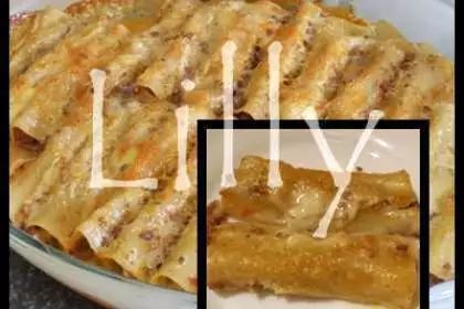Cannelloni bolonhesa