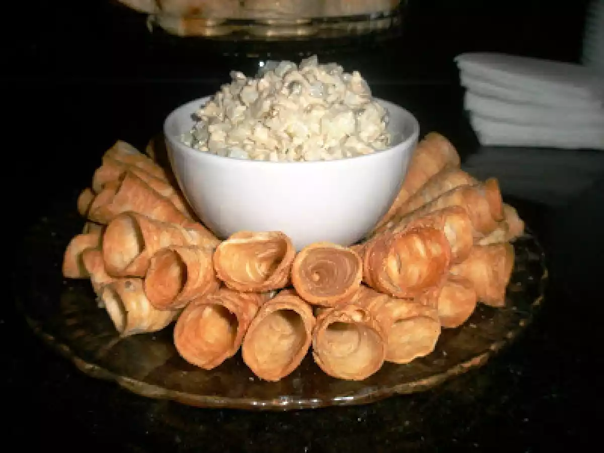 Canudinhos de Salmão