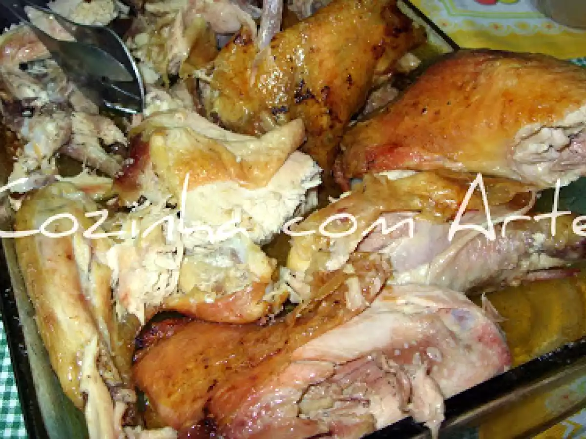 Capão assado no forno - foto 2