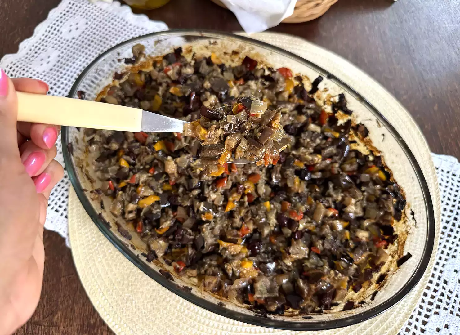 Caponata de beringela da minha mãe: a receita de família que todo mundo ama