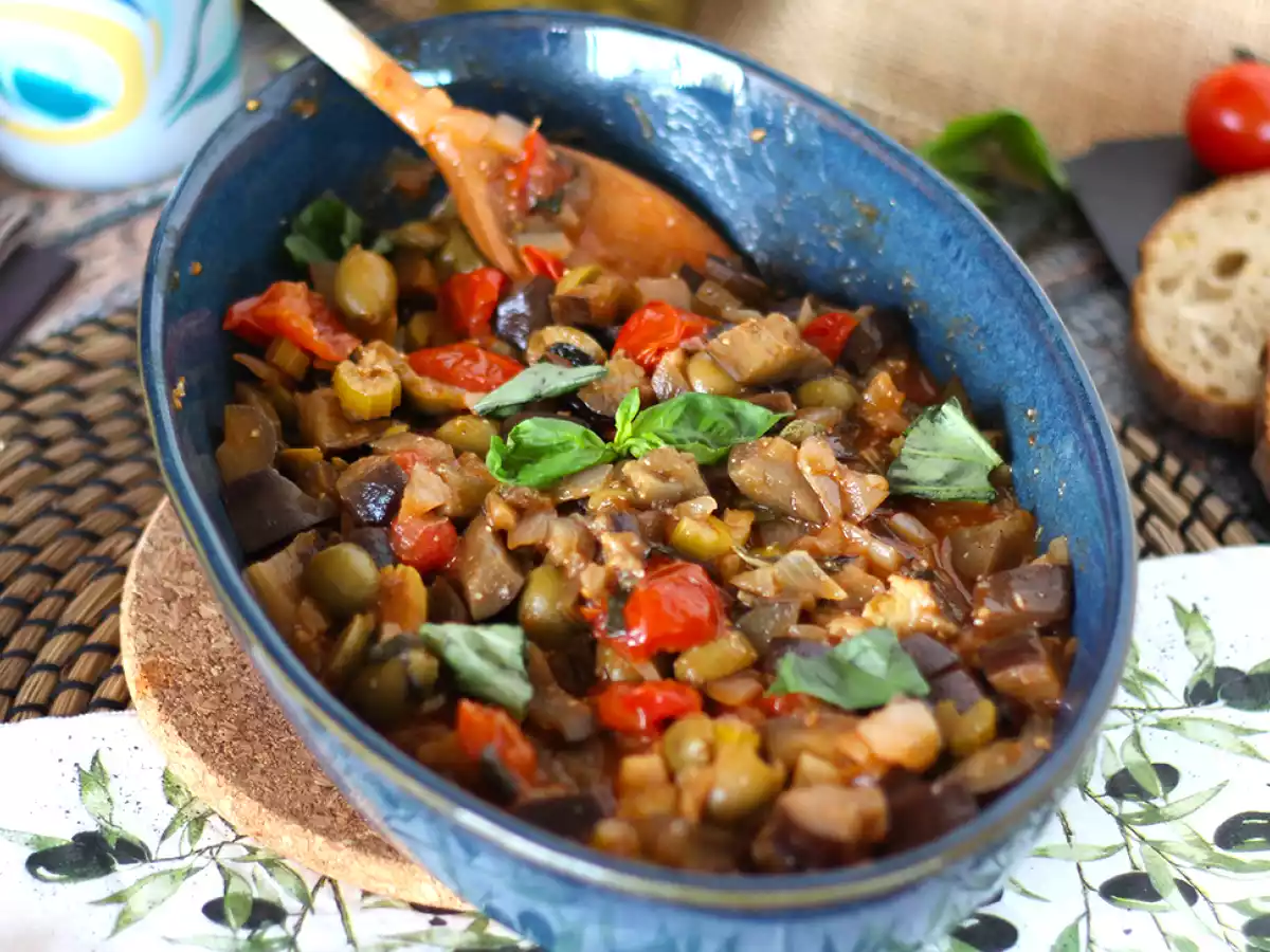 Caponata siciliana, a incontornável receita italiana rápida e fácil - foto 4