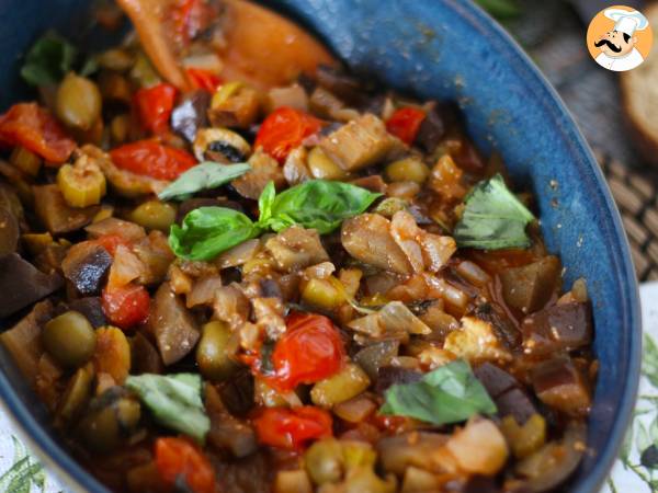 Caponata siciliana, a incontornável receita italiana rápida e fácil, foto 1