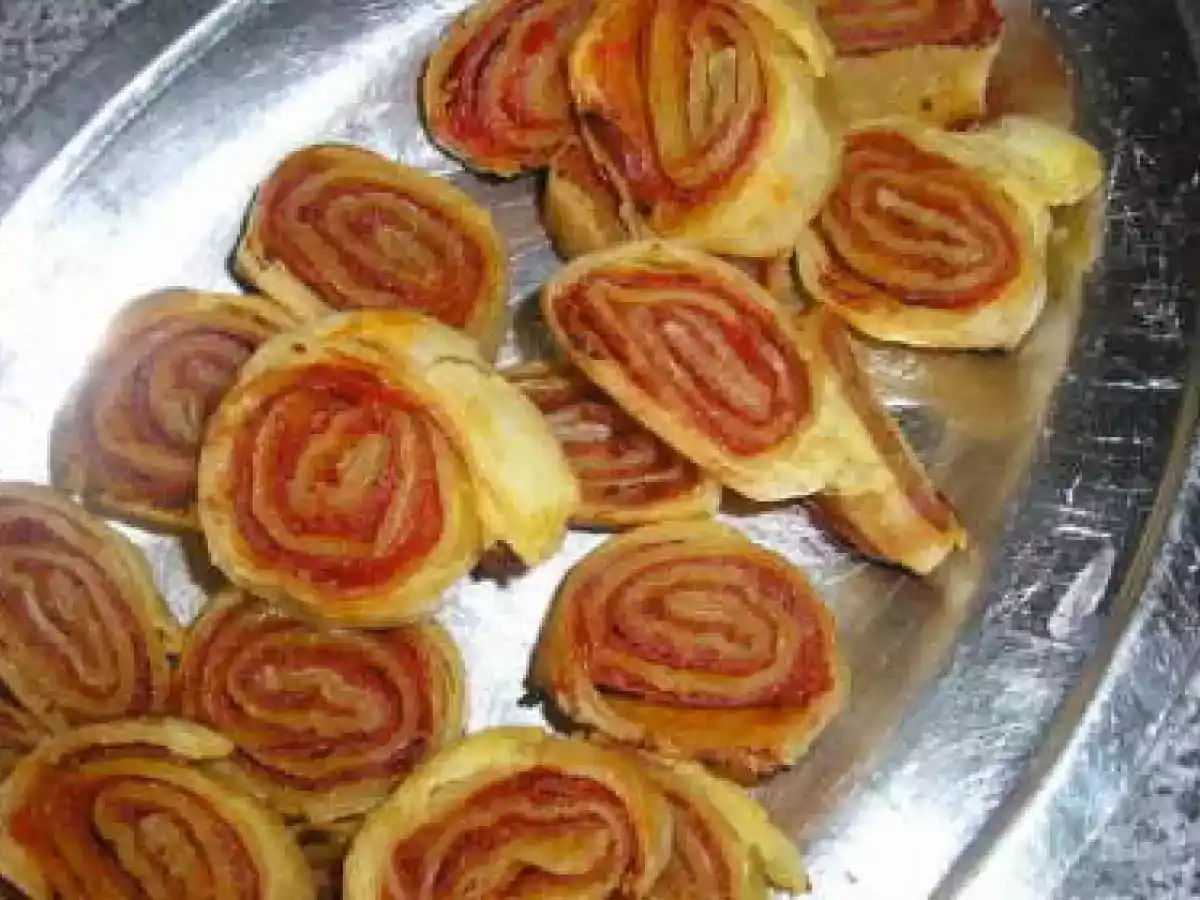 Caracóis de salame - foto 2
