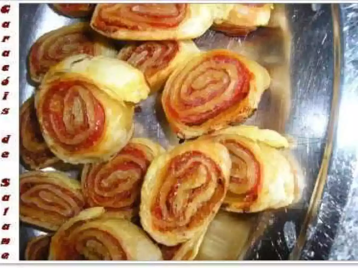 Caracóis de salame - foto 3