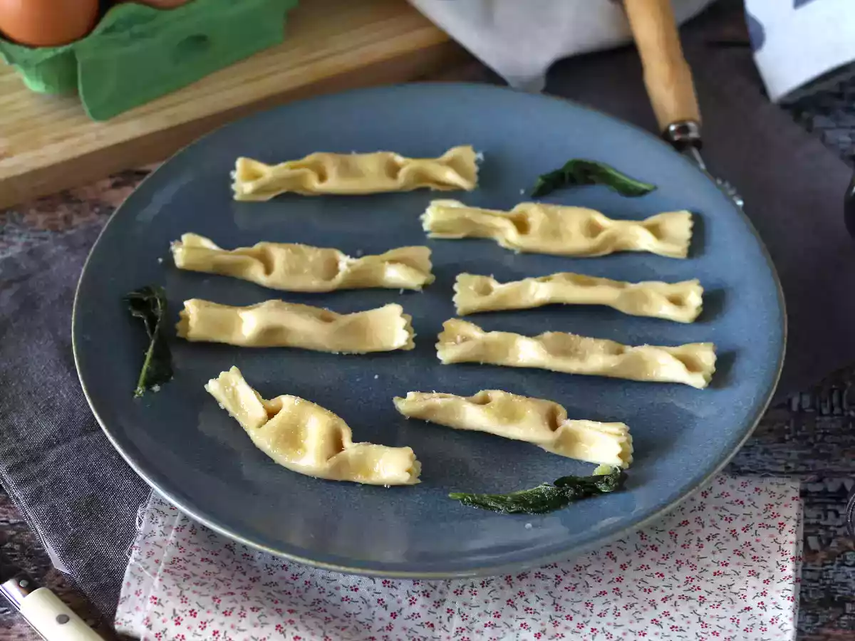 Caramelle, o ravioli italiano em forma de bombom, recheado com abóbora e ricota! - foto 3