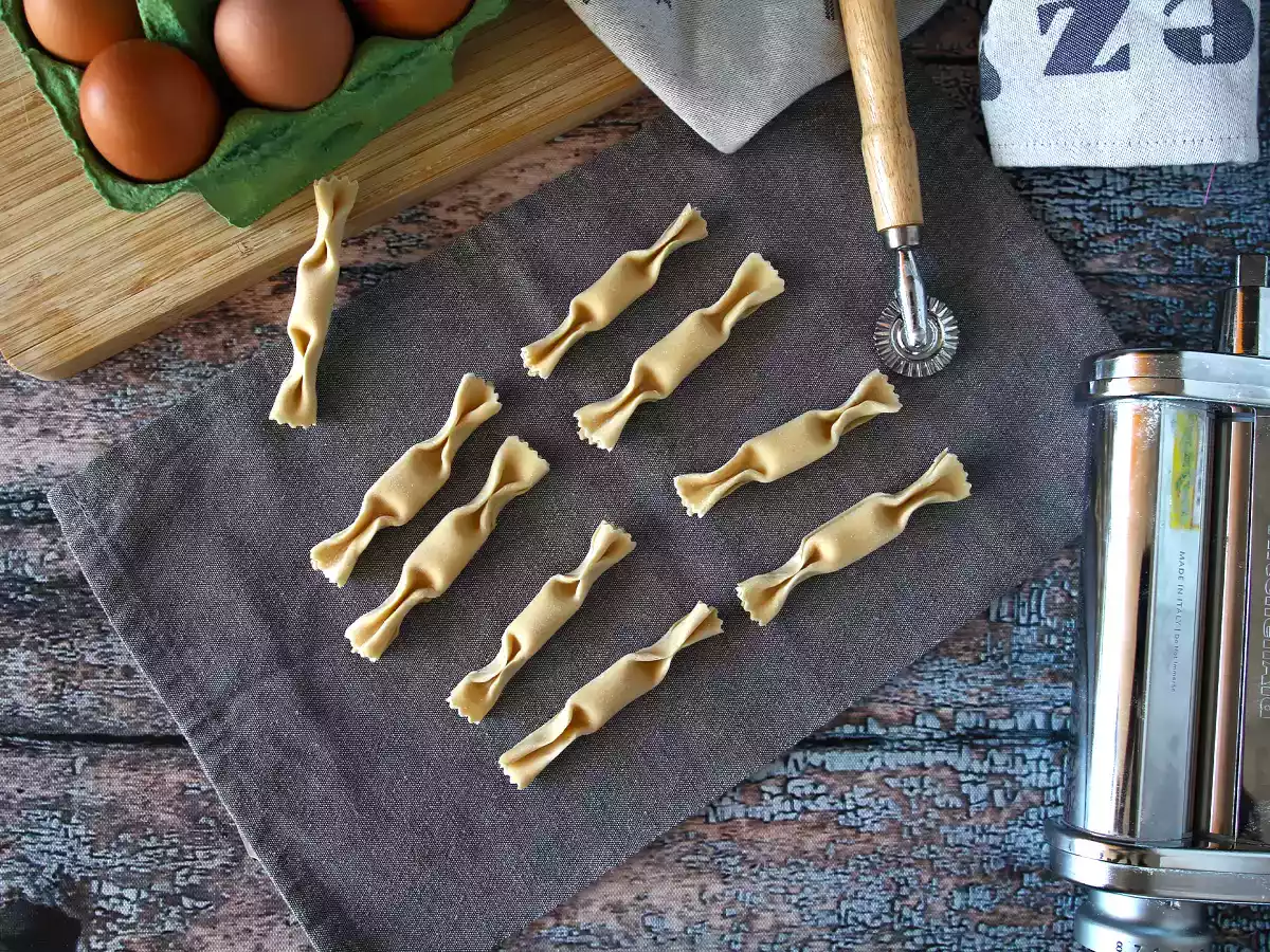 Caramelle, o ravioli italiano em forma de bombom, recheado com abóbora e ricota! - foto 4