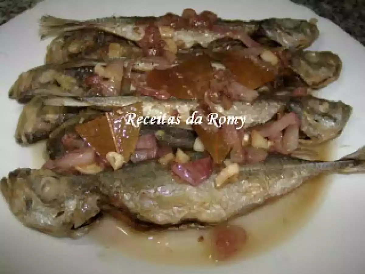 Carapaus com molho escabeche