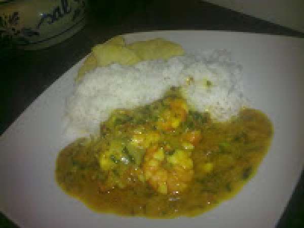 Caril de camarão, foto 2