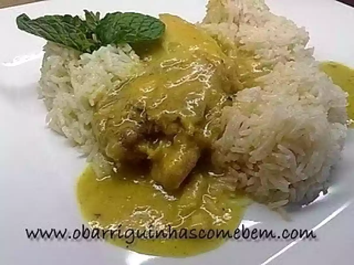 Caril de Frango com Arroz Basmati