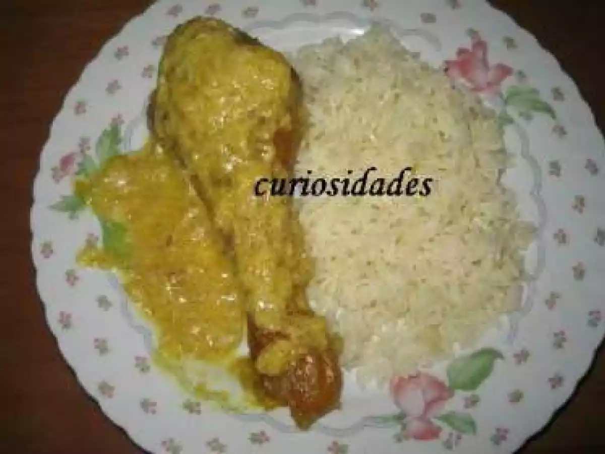 caril de frango com coco - foto 2