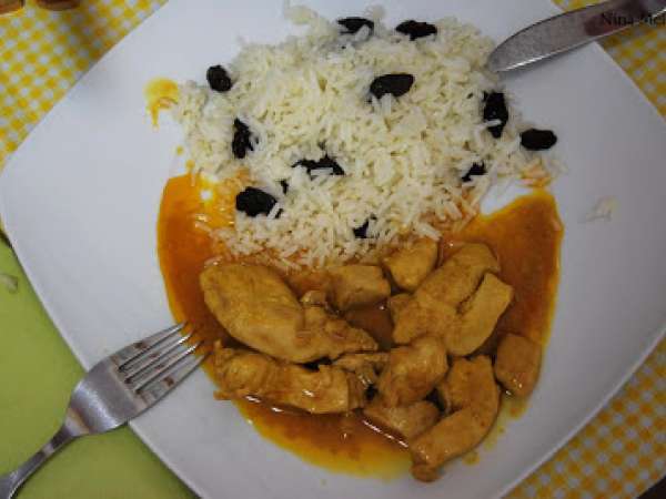 Caril de Frango com coco, foto 3