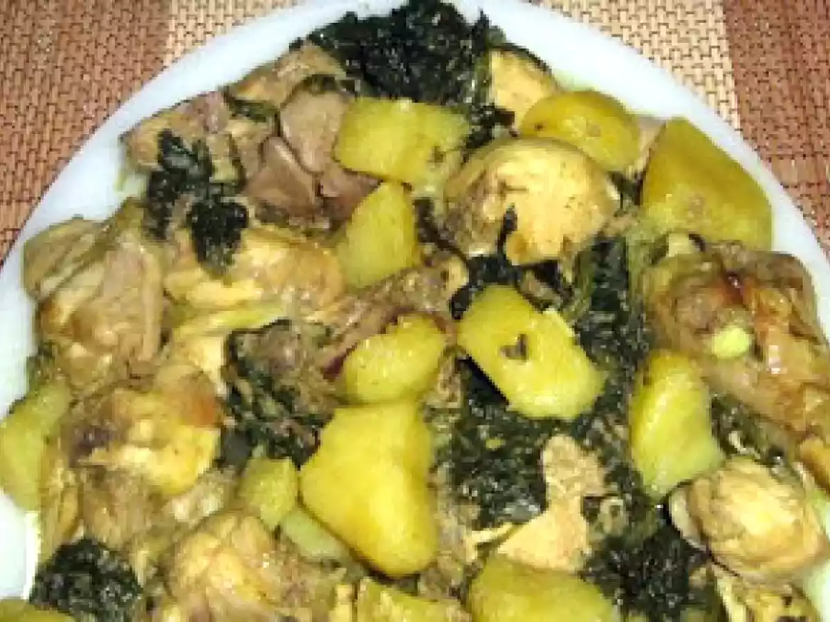 CARIL DE FRANGO COM ESPINAFRES - foto 2