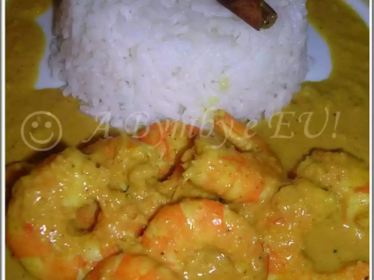 Caril de Gambas ALQUIMIA DOS INGREDIENTES
