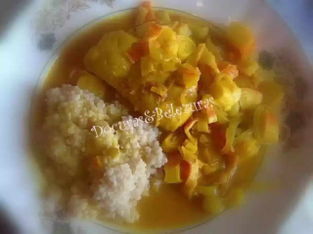 Caril de Peixe à minha maneira