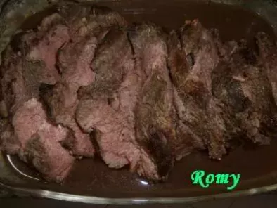 Carne (agulha) assada no forno - foto 2