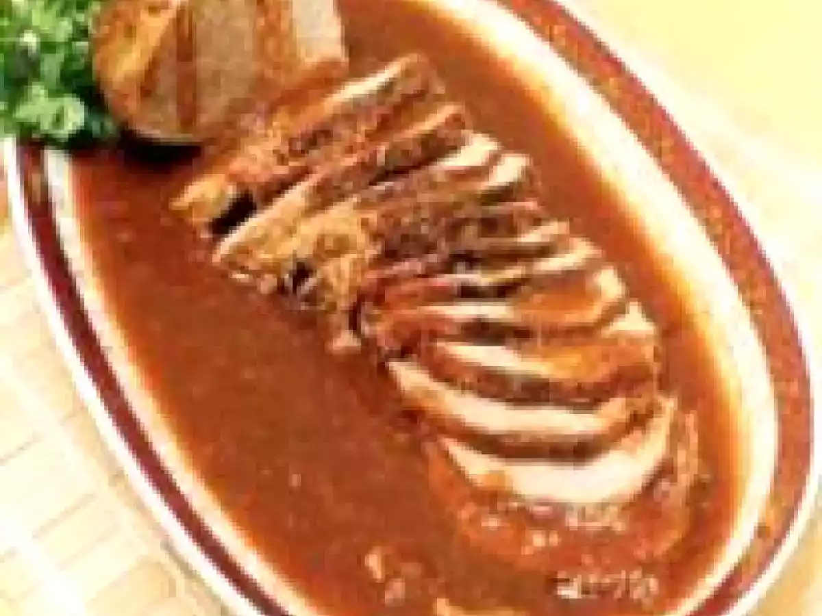 Carne com Molho de Tomate e Cerveja