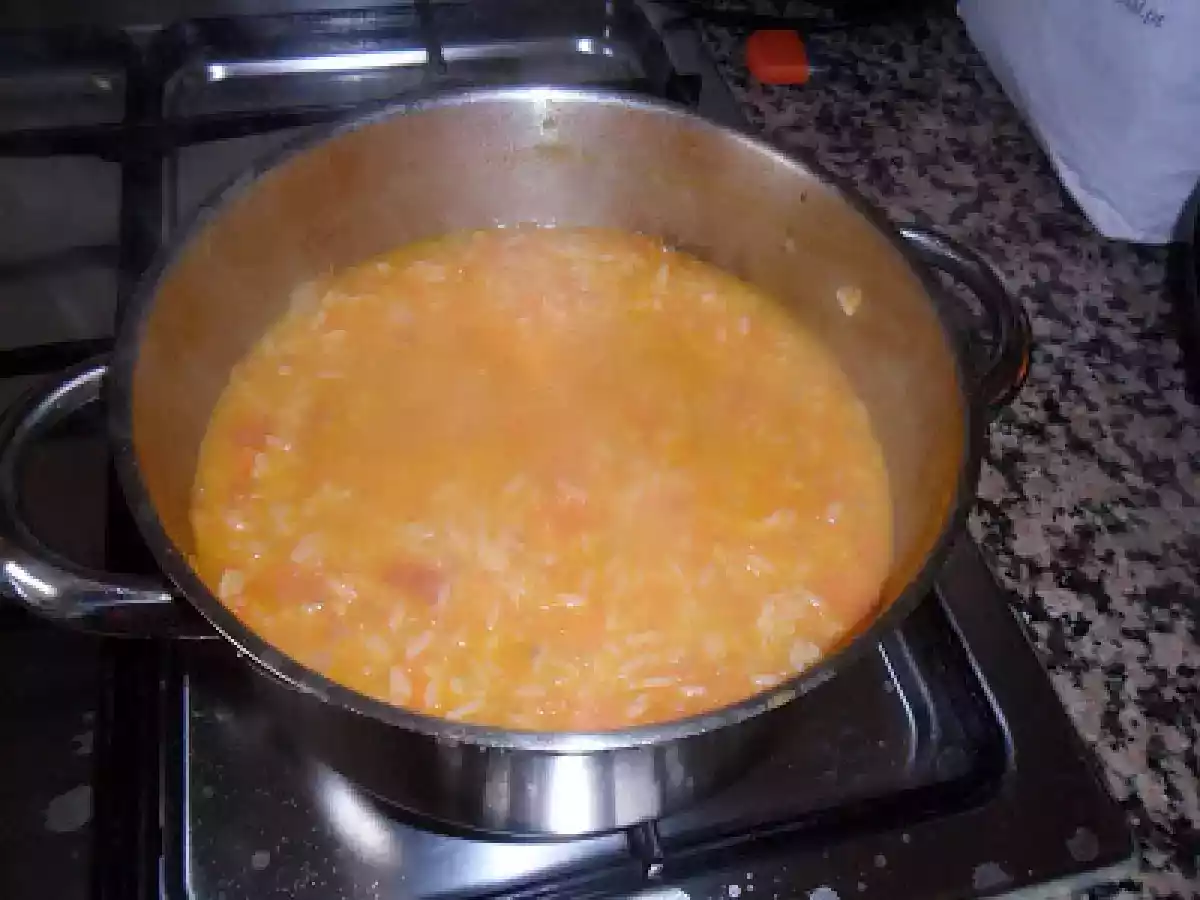 Carne com Sementes de Mostarda e Molho de Natas Acompanhado com Arroz de Cenoura - foto 6